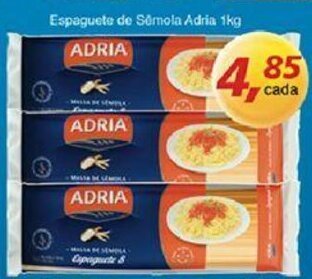 Espaguete de Semola Adria 1kg