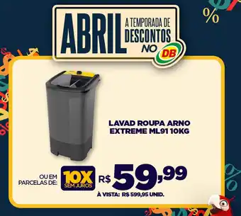DB Supermercados LAVAD ROUPA ARNO EXTREME ML91 10KG oferta