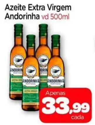 Nordestão Azeite Extra Virgem Andorinha vd 500ml oferta