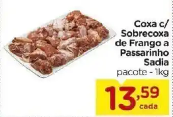 Carrefour Bairro Coxa c/ Sobrecoxa de Frango a Passarinho Sadia 1kg oferta