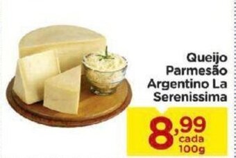 Carrefour Bairro Queijo Parmesao Argentino La Serenissima 100g oferta