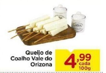Carrefour Bairro Queijo de Coalho Vale do Orizona 100g oferta