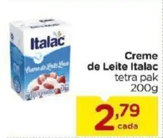 Carrefour Bairro Creme de Leite Italac 200g oferta