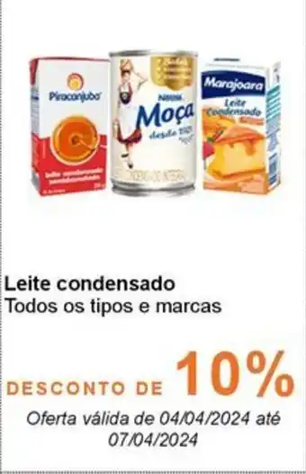 Atacadão Leite condensado oferta