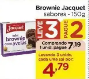 Carrefour Bairro Brownie Jacquet 245g oferta