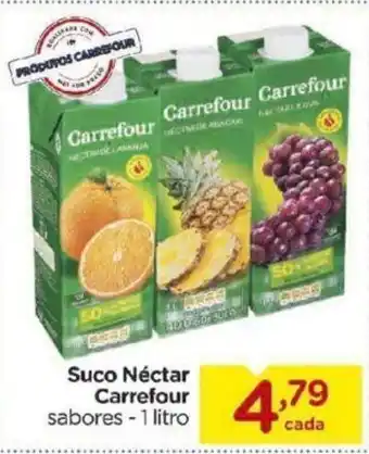 Carrefour Bairro Suco Nectar Carrefour 1L oferta
