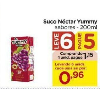 Carrefour Bairro Suco Nectar Yummy 200ml oferta