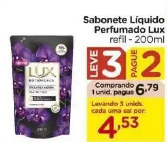 Carrefour Bairro Sabonete Liquido Perfumado Lux 200ml oferta
