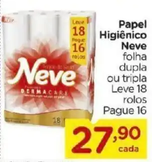 Carrefour Bairro Papel Higiénico Neve oferta