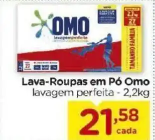 Lava-roupas em po Omo 2.2kg