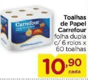 Carrefour Bairro Toalhas de Papel Carrefour oferta