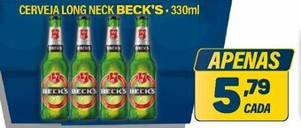 Cerveja Long Neck Becks 330ml