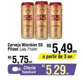 Fort Atacadista Cerveja Wienbier 55 Pilsen 710ml oferta