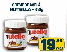 Dom Atacadista Creme de Avela Nutella 350g oferta