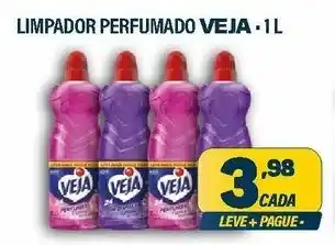 Dom Atacadista Limpador Perfumado Veja 1L oferta