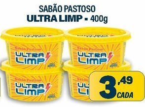 Dom Atacadista Sabao Pastoso Ultra Limp 400g oferta