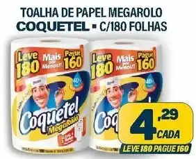 Coquetel c/180 folhas