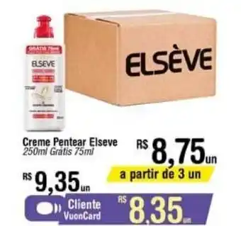 Fort Atacadista Creme Pentear Elseve 250ml oferta