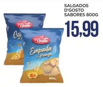 Apoio Mineiro SALGADOS D'GOSTO SABORES 800G oferta