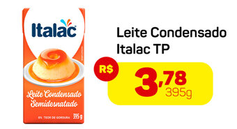 Leite Condensado Italac TP 395g