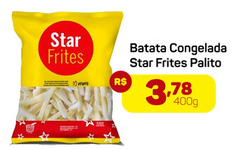 Epa Batata Congelada Star Frites Palito 400g oferta