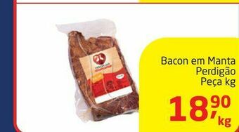 Tenda Atacado Bacon em manta perdigão peça kg oferta