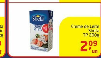 Tenda Atacado Creme de leite shefa tp 200g oferta