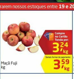 Tenda Atacado Maçã fuji kg oferta