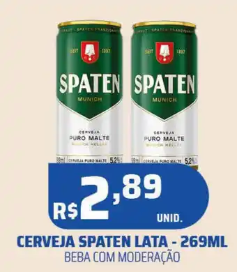 Tatico CERVEJA SPATEN LATA - 269ML oferta