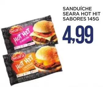 Apoio Mineiro SANDUÍCHE SEARA HOT HIT SABORES 145G oferta