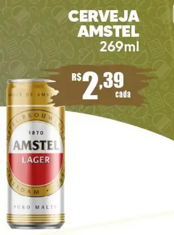Supermercado Precito CERVEJA AMSTEL 269ml oferta