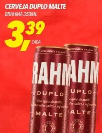 Frangolândia CERVEJA DUPLO MALTE BRAHMA 350ML oferta