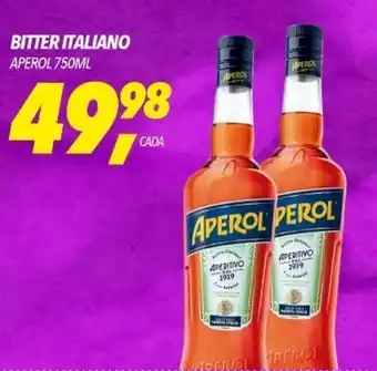 Frangolândia BITTER ITALIANO APEROL 750ML oferta