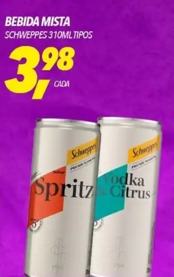 Frangolândia BEBIDA MISTA SCHWEPPES 310ML TIPOS oferta