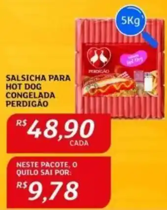 Assaí Atacadista SALSICHA PARA HOT DOG CONGELADA PERDIGAO oferta