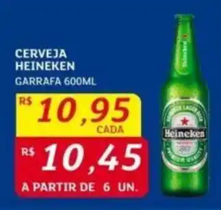 CERVEJA HEINEKEN GARRAFA 600ML