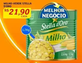 Assaí Atacadista MILHO-VERDE STELLA D'ORO 1.7kg oferta