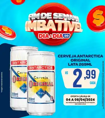 Atacadão Dia a Dia CERVEJA ANTARCTICA ORIGINAL LATA 269ML oferta