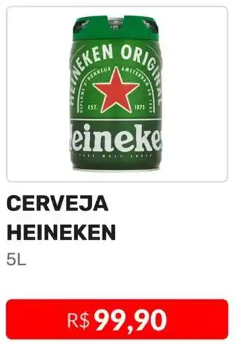 Higa Atacado CERVEJA HEINEKEN 5L oferta