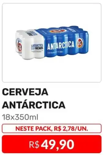 Higa Atacado CERVEJA ANTARCTICA 18x350ml oferta