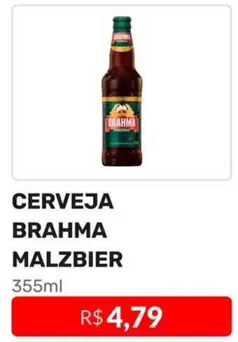Higa Atacado CERVEJA BRAHMA MALZBIER 355ml oferta