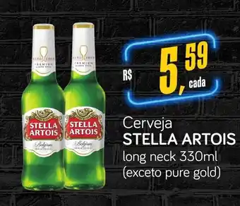 Cometa Supermercados Cerveja STELLA ARTOIS long neck 330ml (exceto pure gold) oferta