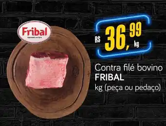 Cometa Supermercados Contra filé bovino FRIBAL kg (peça ou pedaço) oferta