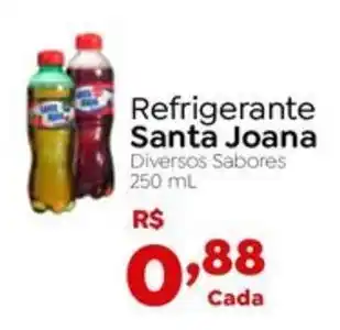 Novo Atacarejo Refrigerante Santa Joana Diversos Sabores 250 mL oferta