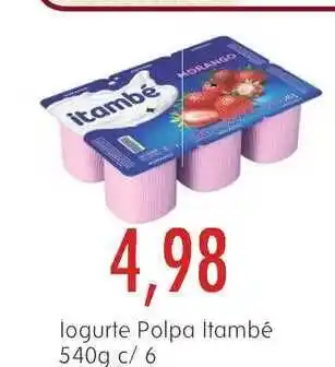 Epa Iogurte Polpa Itambé 540g oferta