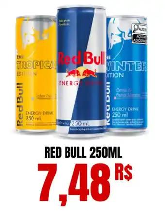 Mercadão Atacadista RED BULL 250ML oferta