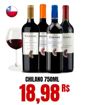 Mercadão Atacadista CHILANO 750ML oferta