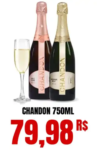 Mercadão Atacadista CHANDON 750ML oferta