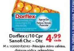 Dorflex C-10 Cpr Sanofi Chc - Otc