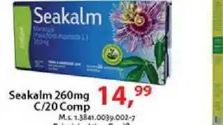 Seakalm 260mg C-20 Comp